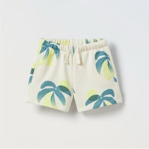 Zara kids, palm tree shorts, 5-6 years